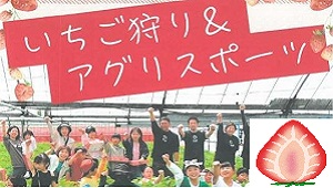 いちご狩りちらし
