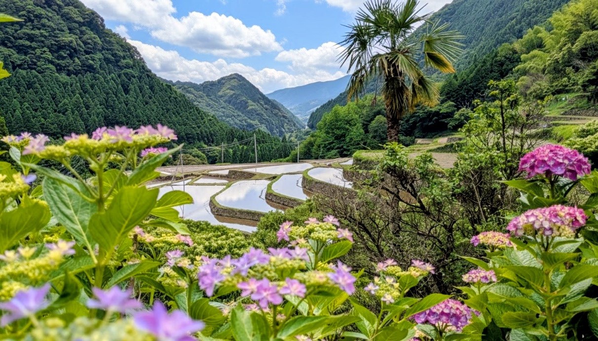 番所の棚田(山鹿市)