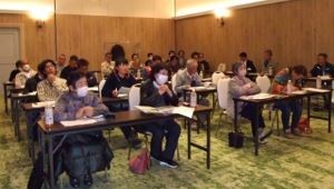 講義を受けている様子