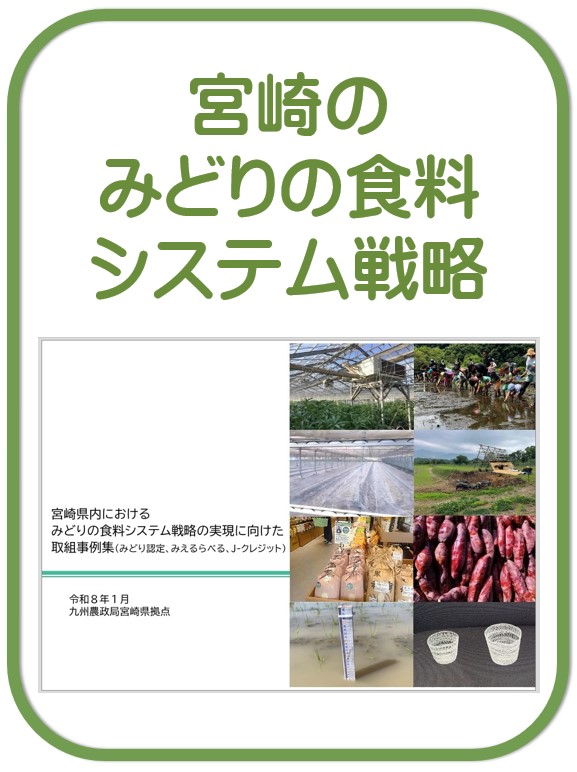 冊子 宮崎のみどり戦略
