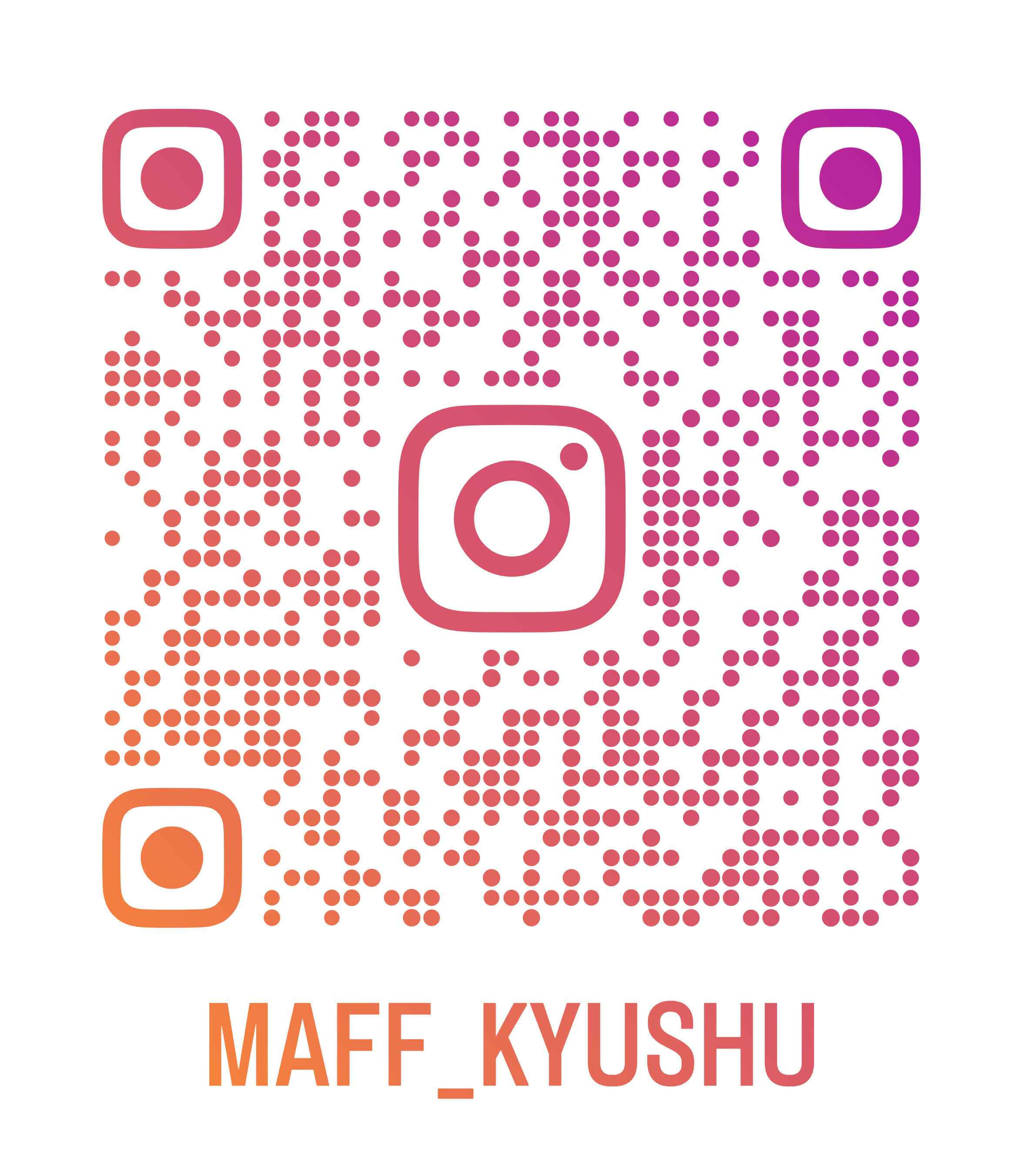 Instagram二次元コード