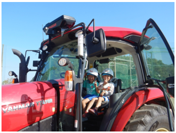 トラクター体験