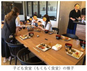 子ども食堂の様子