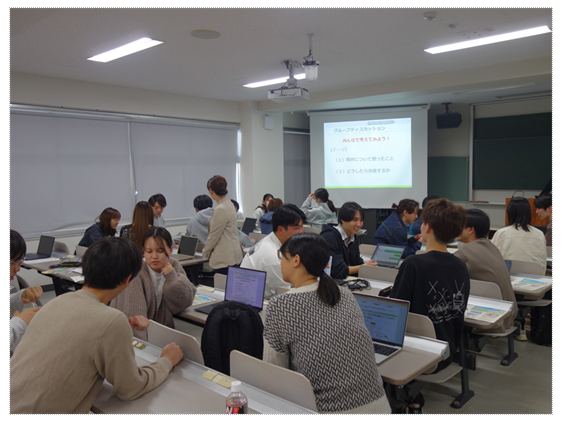 ブース前の様子