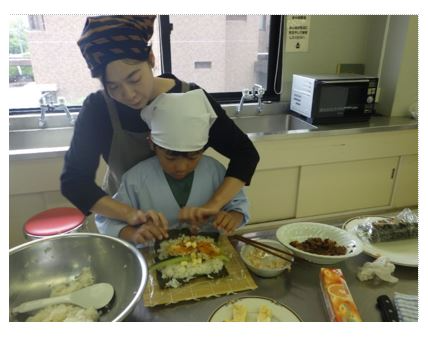 料理教室の様子