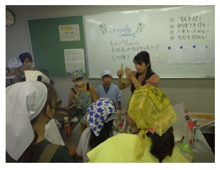 料理教室の様子