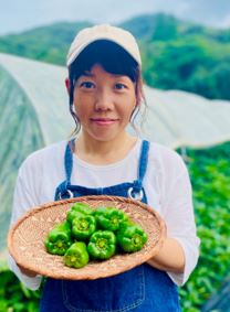 永野祥子（ピーマン、  里芋：臼杵市）