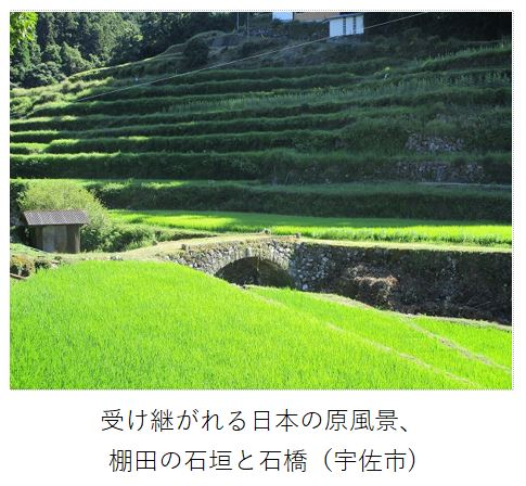 両合棚田と石橋