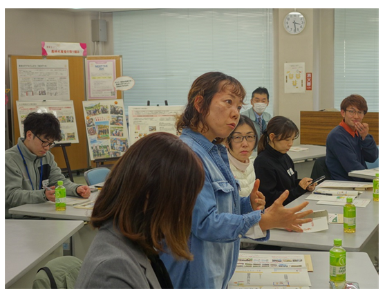 発言する参加者