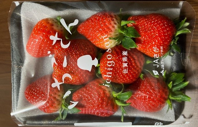 パック詰めいちご