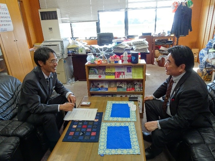 基山町長との意見交換