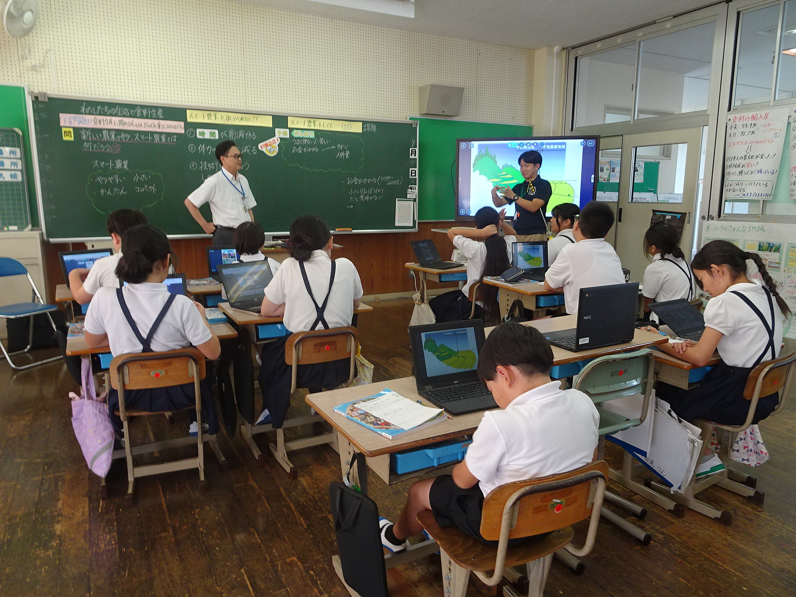 有明南小学校の授業研究会１