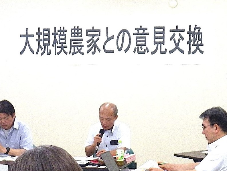 佐賀県拠点職員からの説明の様子