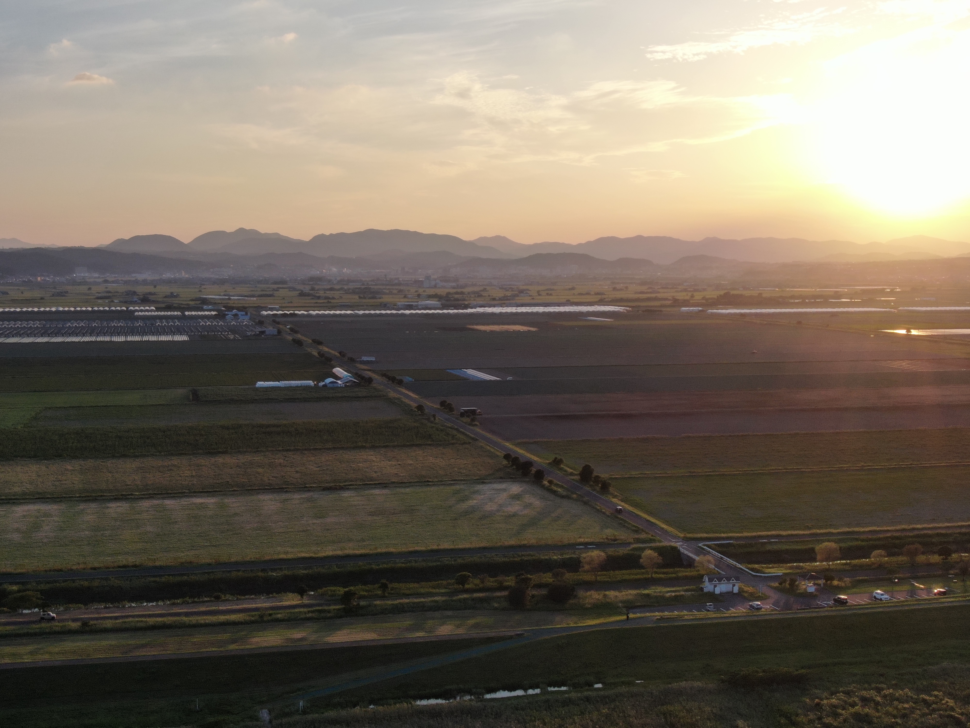 10_中央干拓地(夕方)