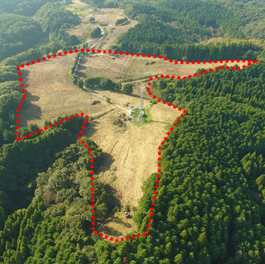 矢津工区の施工前