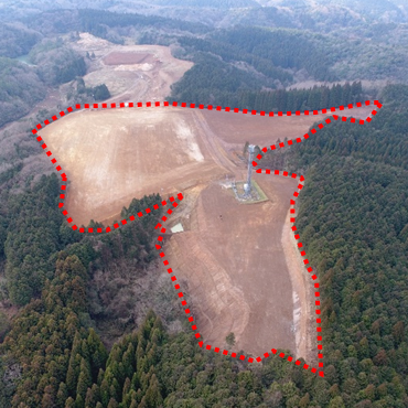 矢津工区の施工後