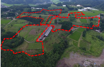 且尾１工区の施工前