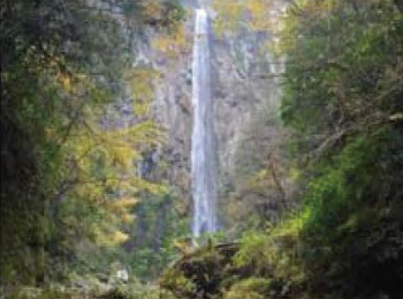 東椎屋の滝