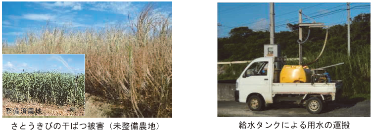 4.干ばつ被害・用水の運搬