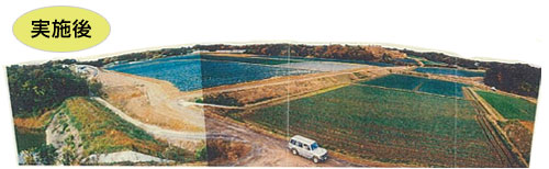 農地の集積状況（実施後）