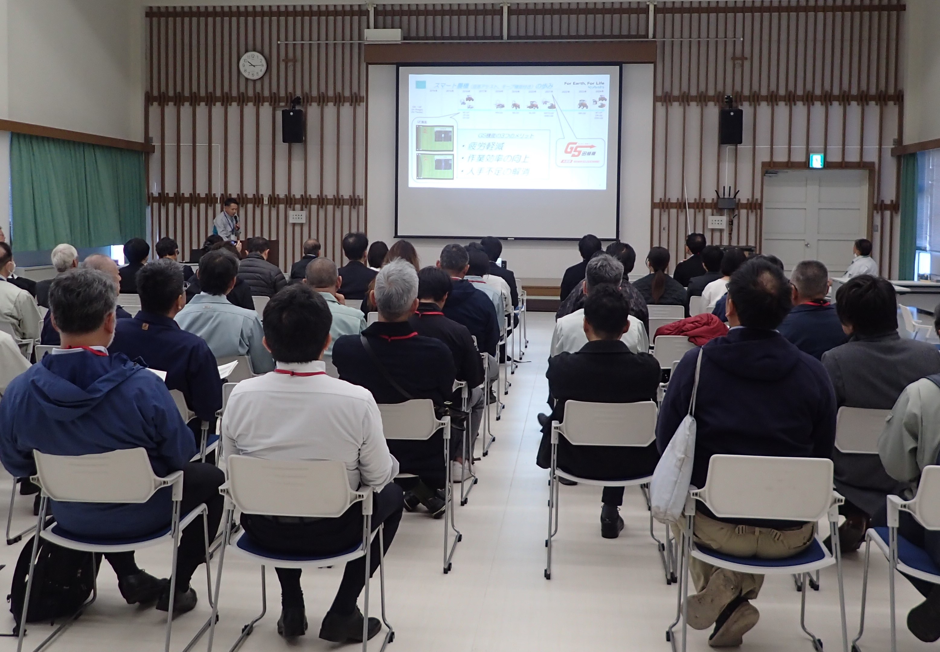 プレゼンの様子(2日目)