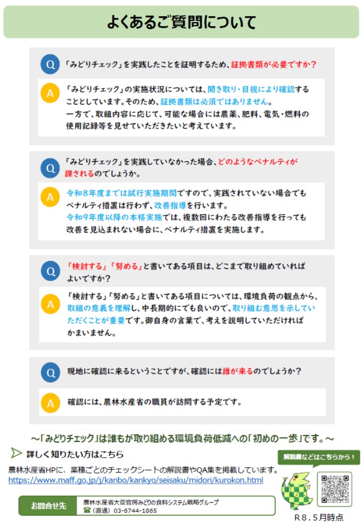 みどりチェック 手続きの流れ 裏