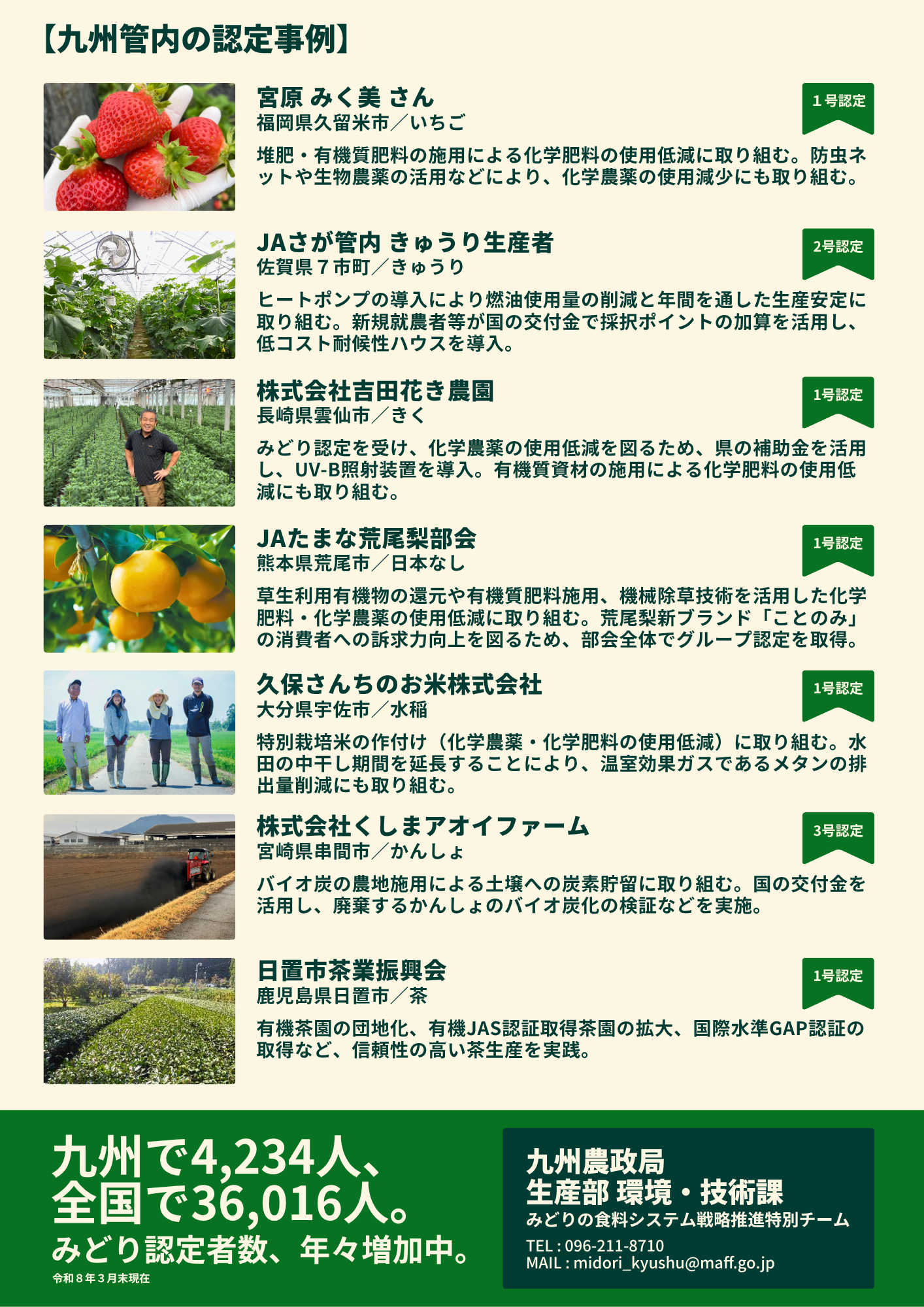 みどり認定：九州農政局