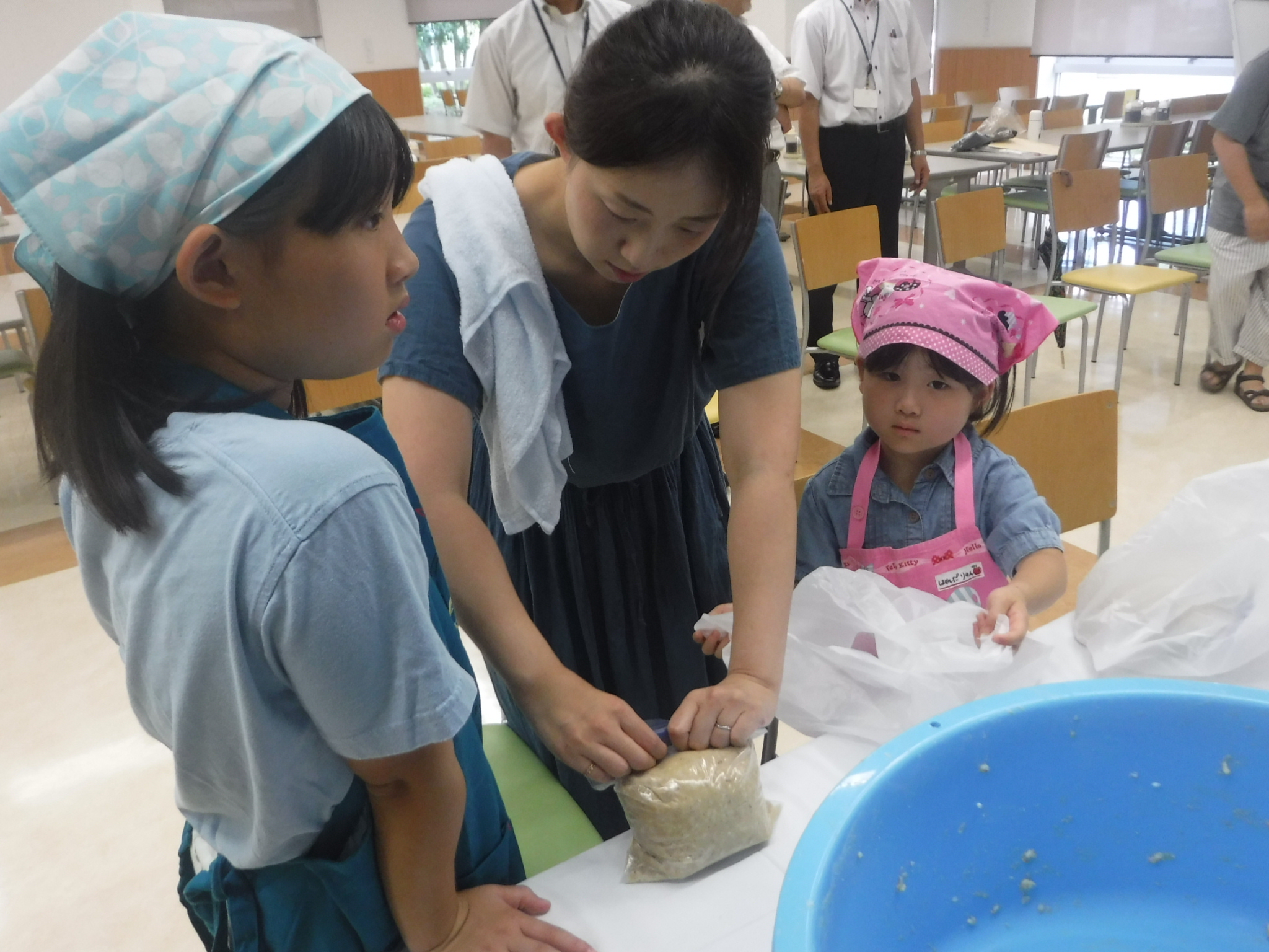 みそを詰め終わった様子