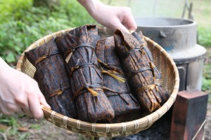 あくまき作り、けせん団子作り  