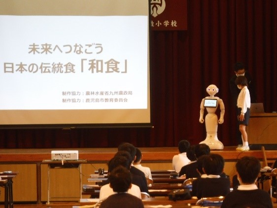 Pepperとの授業