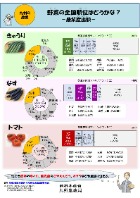 野菜の全国順位はどうかな