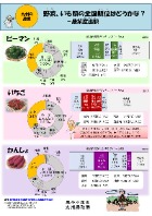 野菜、いも類の全国順位はどうかな