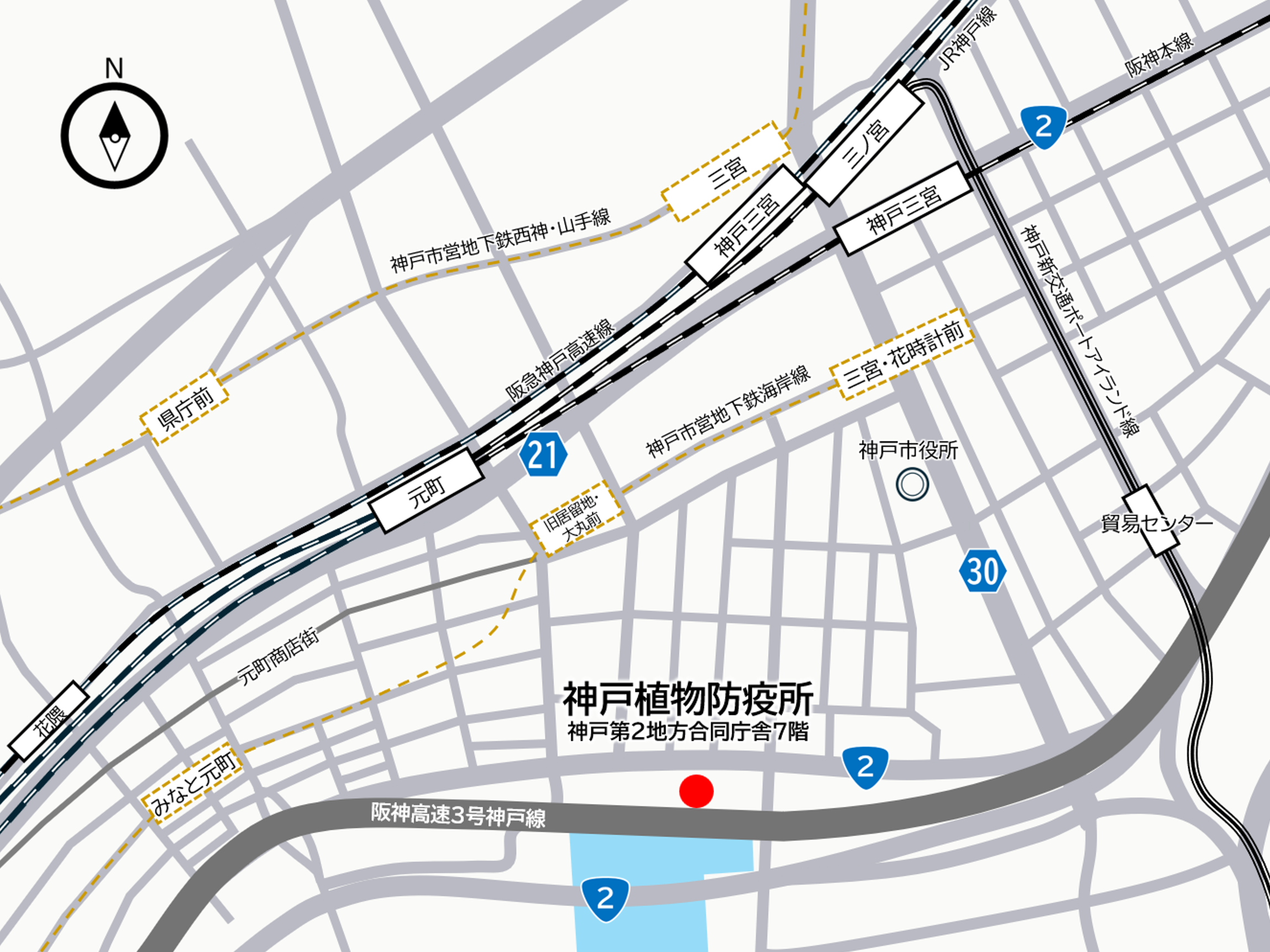 神戸本所地図