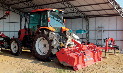 Agricultural machinery needed by large incorporated companies in disaster-stricken areas