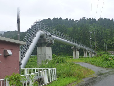 斉内川水管橋