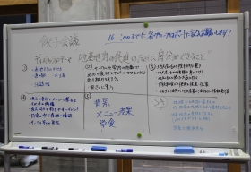 餃子会議「地産地消の促進のために自分ができること」