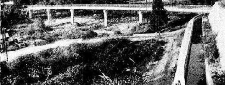 斎内川水管橋