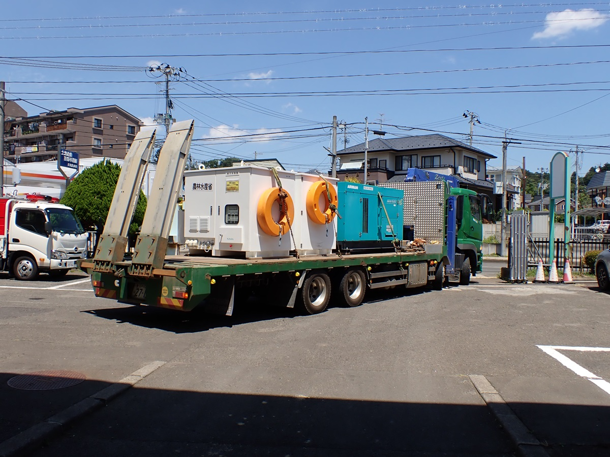 排水ポンプの貸出