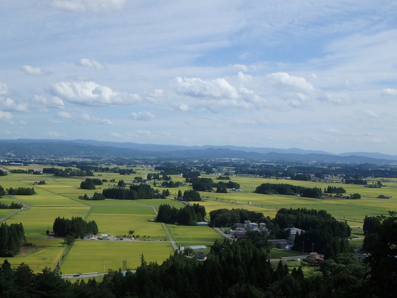 円万寺より望む