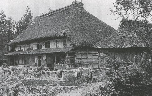 ダムの底になった移転前の家屋