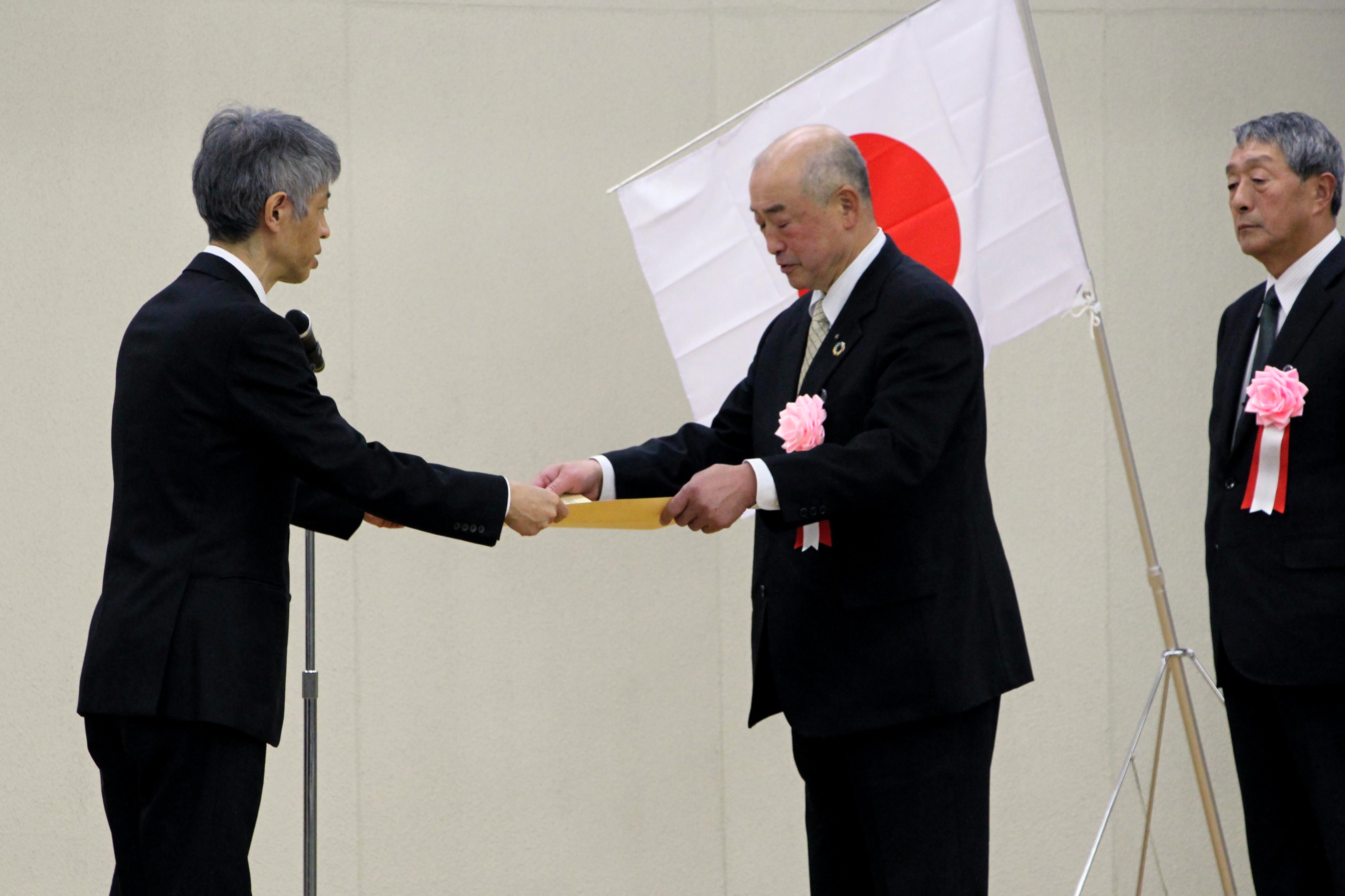 農林水産大臣賞授与 入谷の里山活性化協議会（宮城県本吉郡南三陸町）