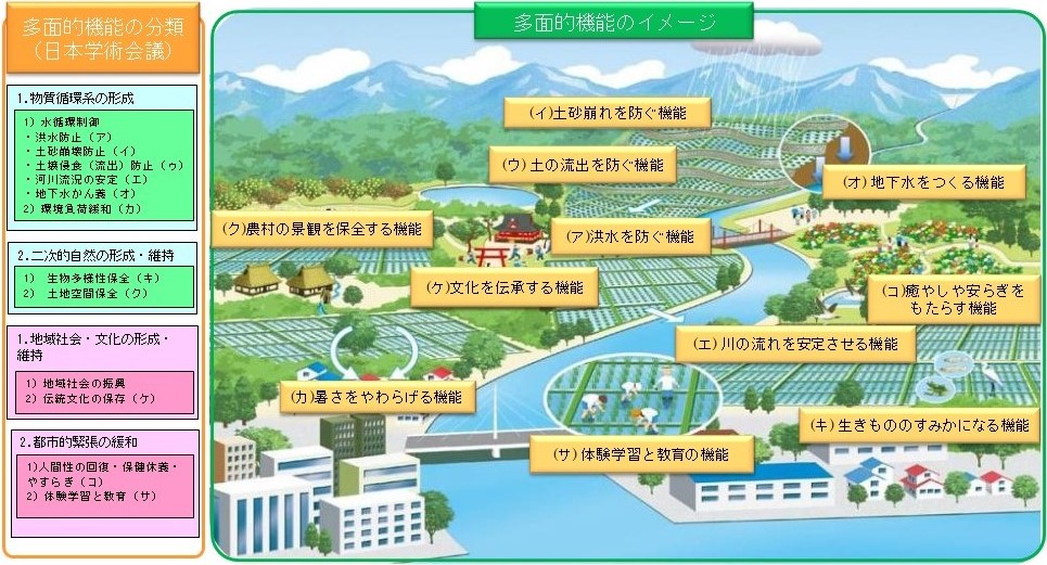 農業・農村の多面的機能