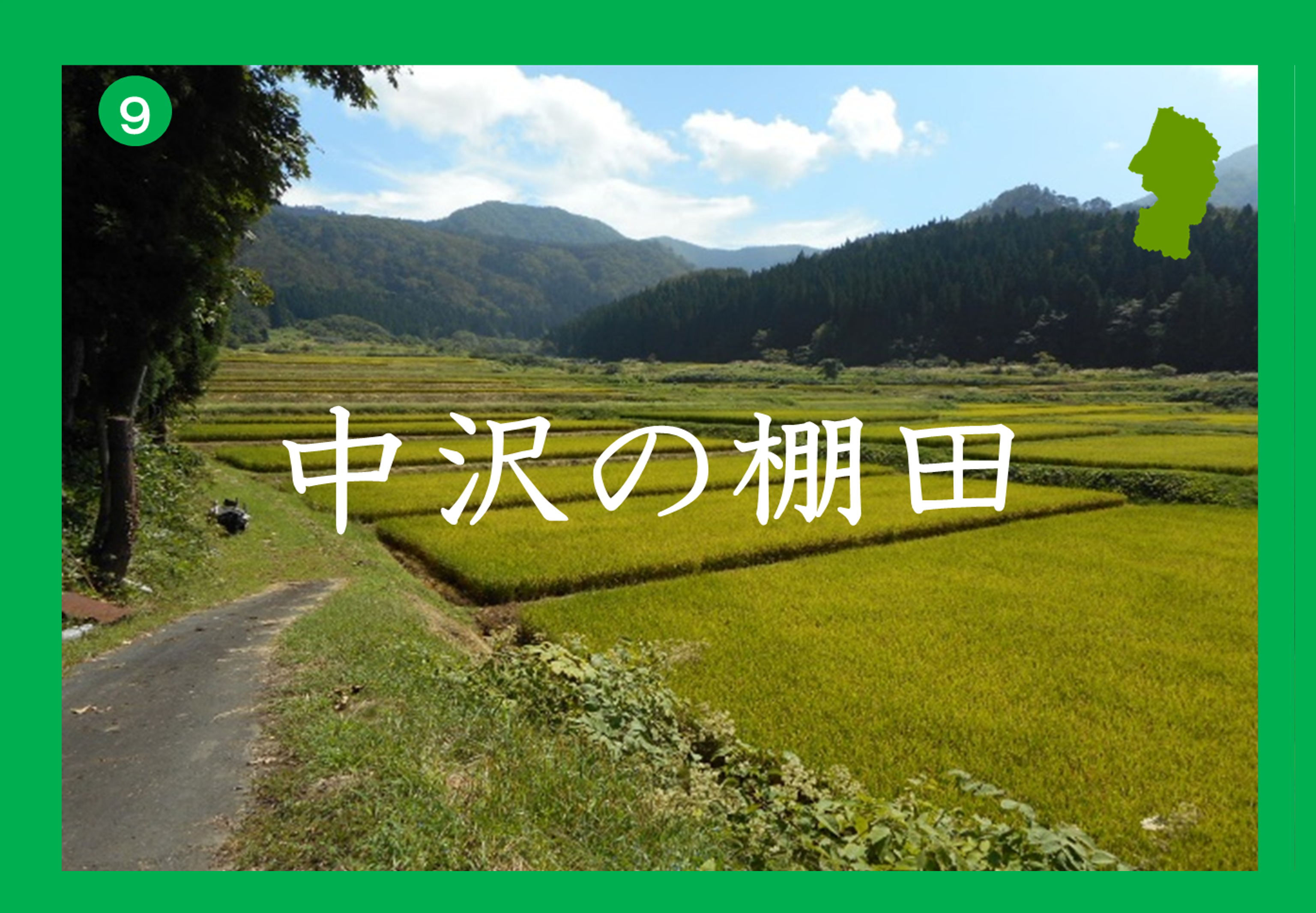 中沢の棚田画像