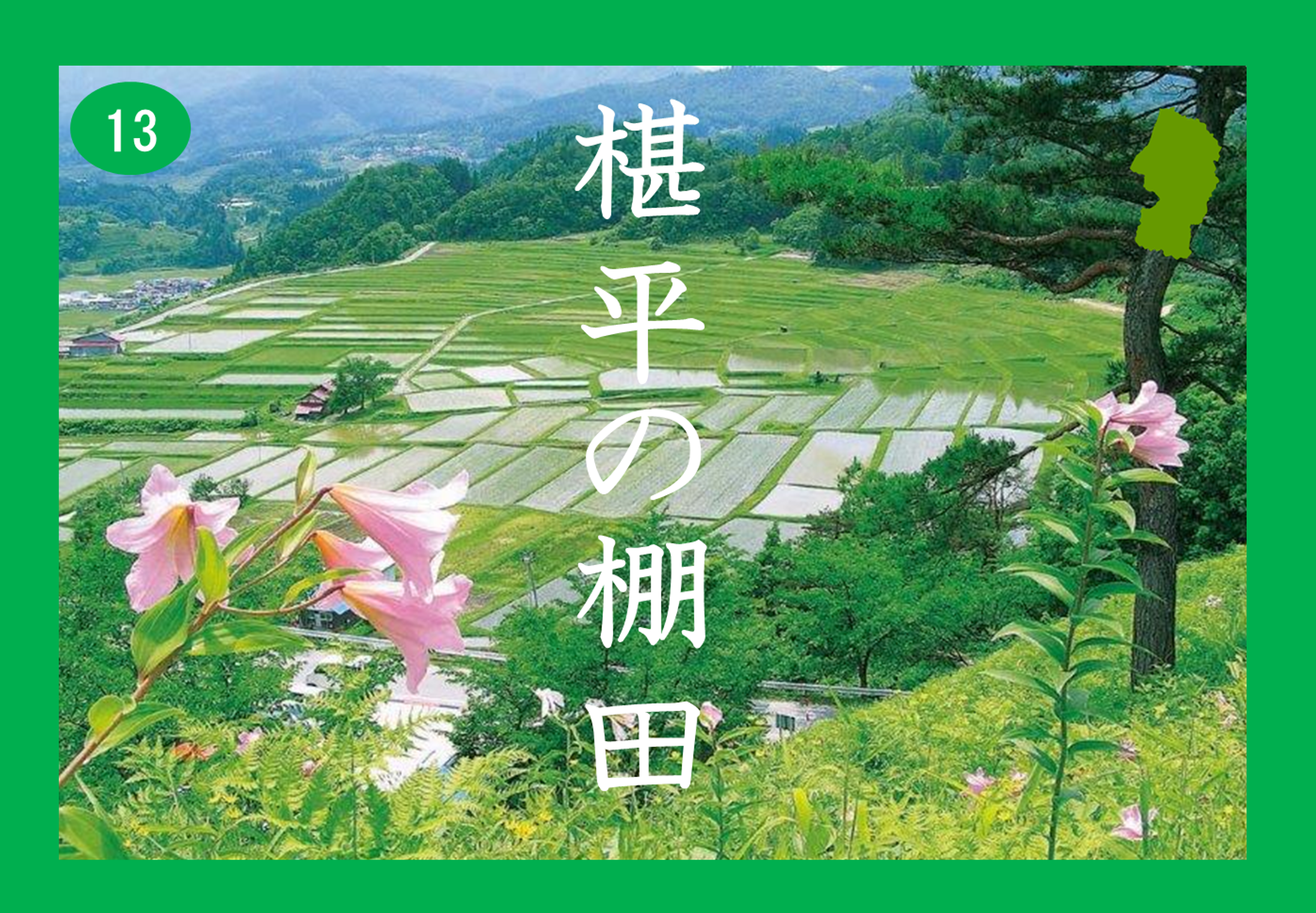 椹平の棚田画像