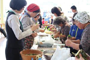 食と農を伝える食育イベントの様子