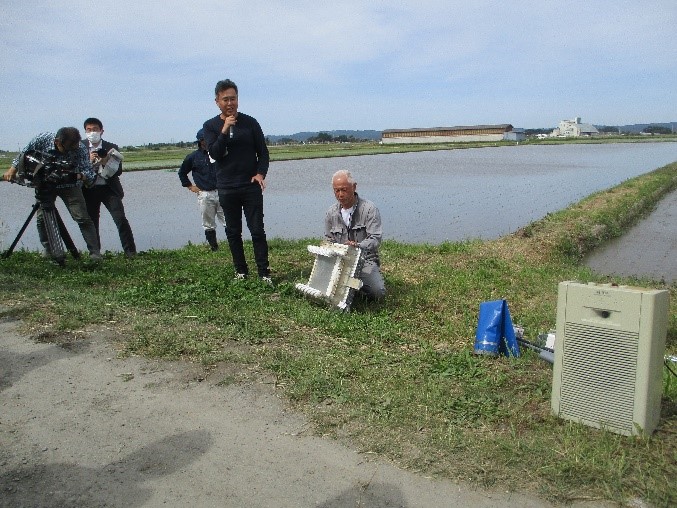 アイガモロボットの操作説明