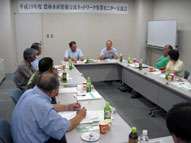 交流会会場の様子
