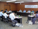 秋田県秋田市モニター交流会会場の様子
