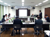 岩手県二戸市モニター交流会会場の様子