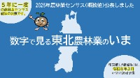 2025年農林業センサス結果の概要（東北） （概数値）（令和7年2月1日現在）
